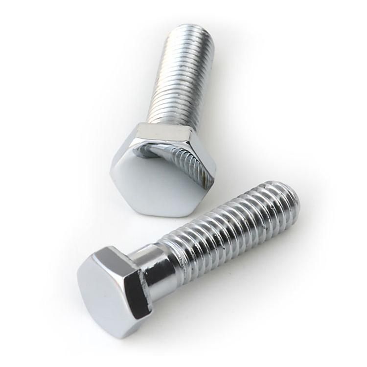 Stainless Steel 304 316 DIN931 Hex Bolt Hex Cap Screw Half Thread
