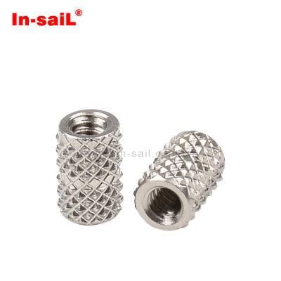 Blind Threaded, Molded-in Inserts with Diamond Knurl-Iba Ibb IBC