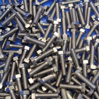 ANSI ASME Fasteners Ta10 Titanium Bolts Stainless Steel Bolts