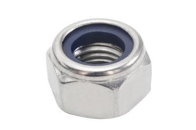 Zinc Plated Nylon Hexagonal Nylon Locking Nuts DIN985