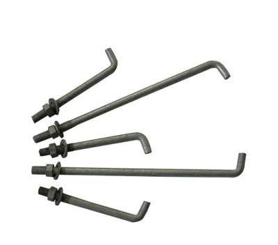 Foundation Bolt Plain / Black / Hot DIP Galvanized Anchor Bolt