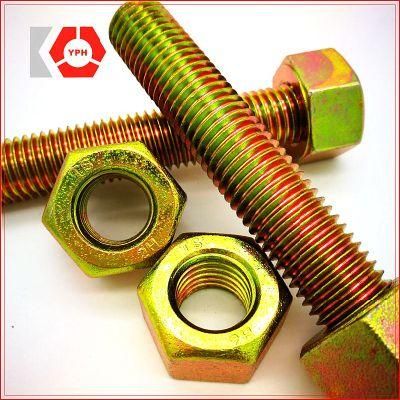 Alloy Steel Stub Bolt with Hex Nuts ASTM A193 Gr. B7/A194 Gr. 2h