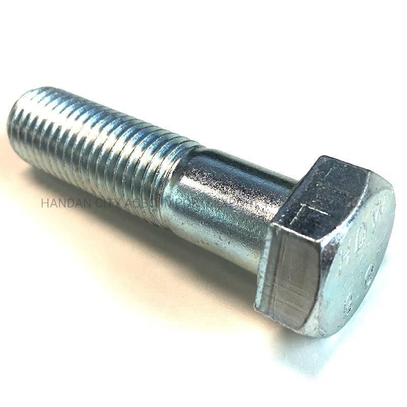 Galvanized Zp Dac HDG DIN931 Hex Bolts