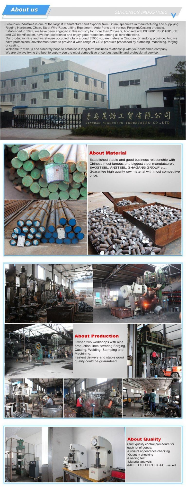 Elec. Galv. DIN582 Lifting Eye Nut
