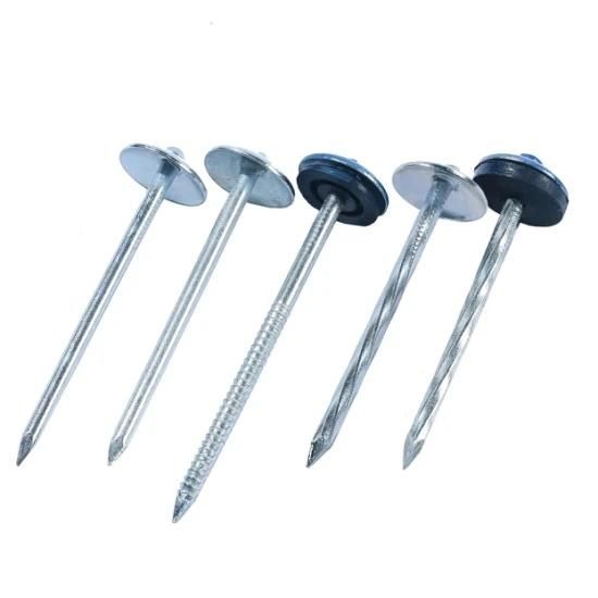 Hot Selling Electric Galvanized Plian Shank Roofing Nail