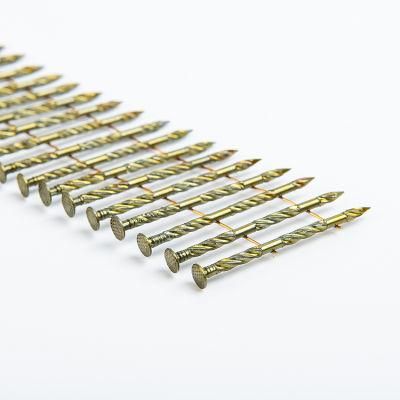 2&quot;X0.099&prime;&prime;screw Shank Coil Nails Manufacturer Factory