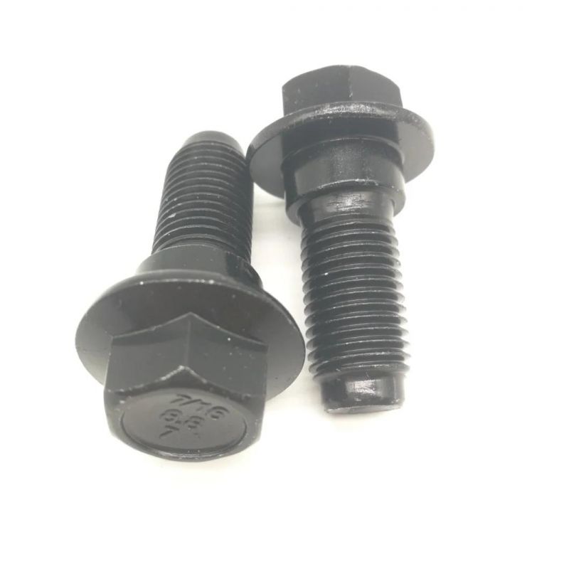 7/16-20 Seat Belt Bolt Step Screw Flange Bolt 10.9