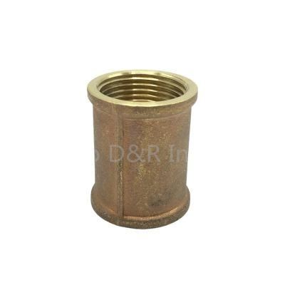 Professional Customized Brass Female Large Diameter Equal Socket Pipe Fitting for Connecting Pipe Fittings