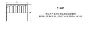 Ferrule for &prime;pujiang&prime; 4SA Spiral Hose (01401)