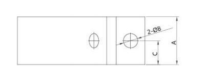 45 Degree Support Angle Piece Aluminum Bracket Profile Corner Connector