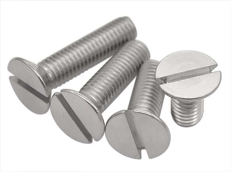 6.8 Stainless Steel Countersunk Head Slotted Screw