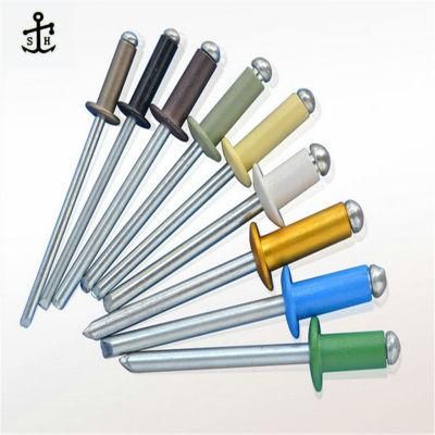 Painting Color Open Type Blind Rivet Can Be Customized Aluminum Steel Blind Rivet