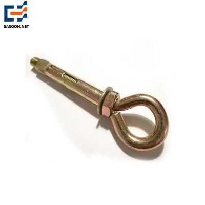 Zinc Plated Expansion Anchor Eye Bolt with High Quality Concrete Anchor Expansion Screw