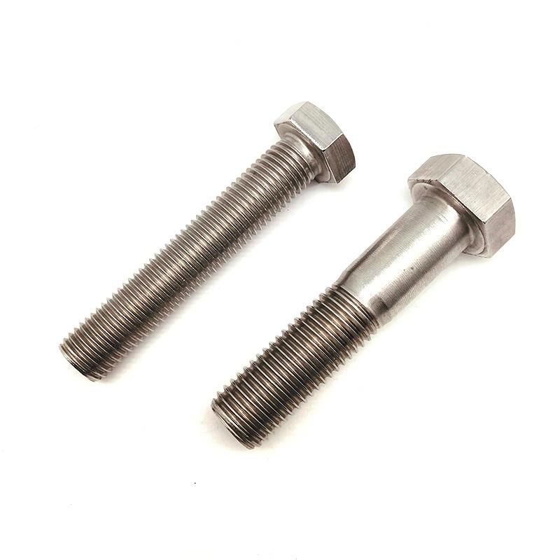 DIN931 Half Thread Fine Stainless Steel Hex Tap Bolt