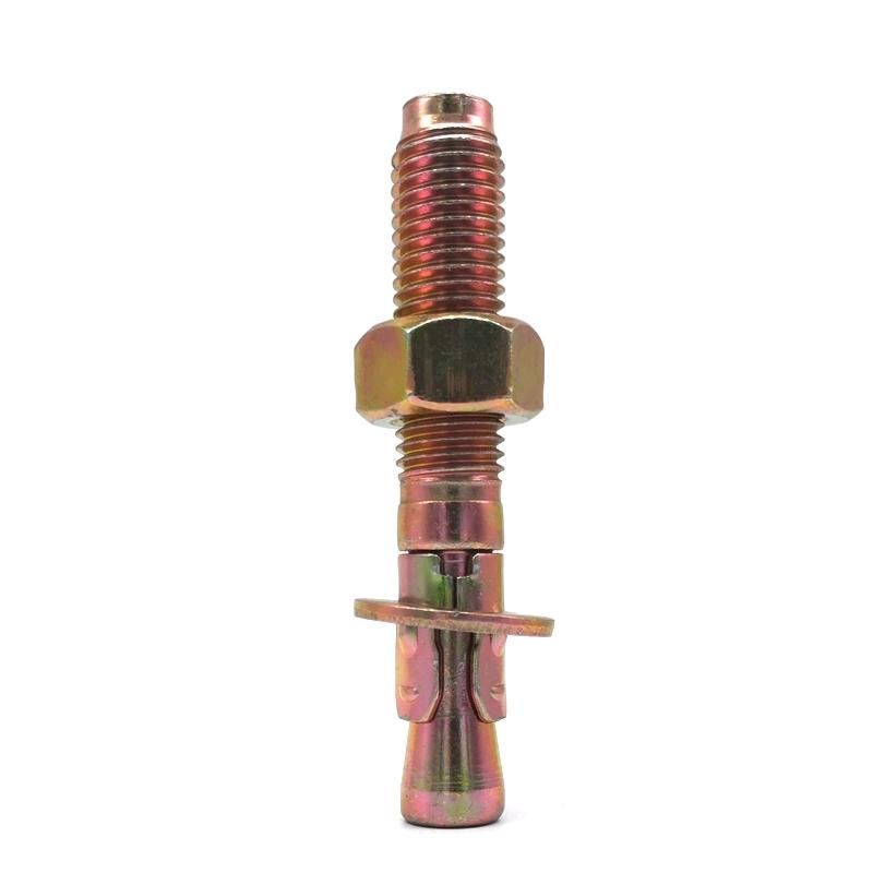 Zinc Plated Anchor Bolt with Hex Nut Anchor Bolt M6-M16
