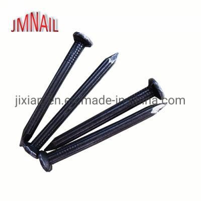 2-1/2&quot;X9ga Straight Fluated Oil Quenched Concrete Nails