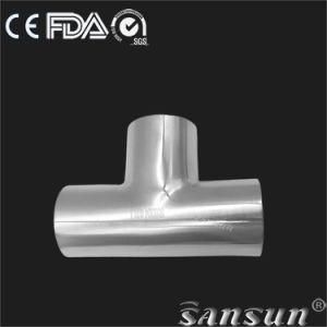 Stainless Steel 304/316L Tube Fittings Hygienic DIN Short Welded Tee