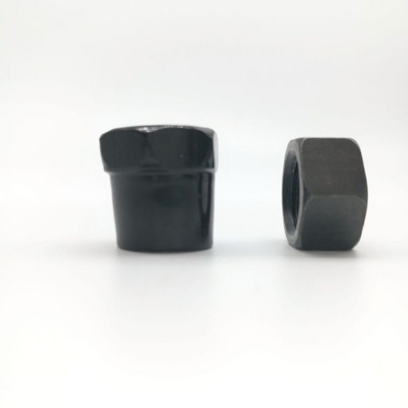 Black Finish Hex Nut Hexagon Head Nut