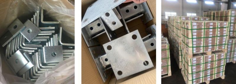 5 Hole"U" Shaped Connector Bracket for All 1-5/8" Strut Channel