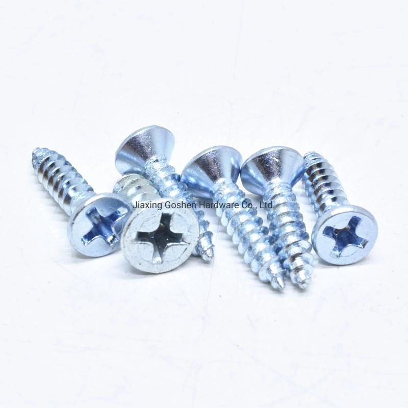 Galvanized Csk Phillips Head Self Tapping Screw