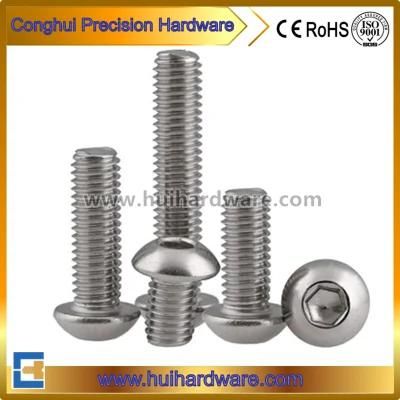 Stainless Steel Screws Hex Socket Button Head Machine Screws ISO7380