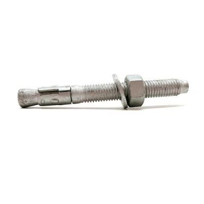 Grade 6.8 Carbon Steel Hot DIP Galvanized Wedge Anchor Bolt for Power