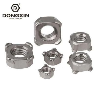 Bolts and Nuts Fastener DIN928 Square Weld Nut for Automotive Industry