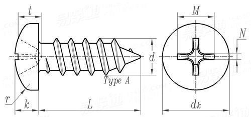 Pan Head Cross Recessed Self Tapping Mini M1 M1.2 Screws for PC Small Appliances