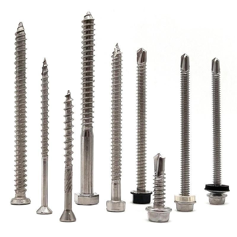 Black Phosphated Galvanized Wood Screw Self Tapping Screw Bugle Flat Head Tornillos Drywall Board Screw to Wood Schraube