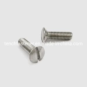 En ISO2010/DIN964 Countersunk Slotted Raised Head Screws (Stainless Steel)