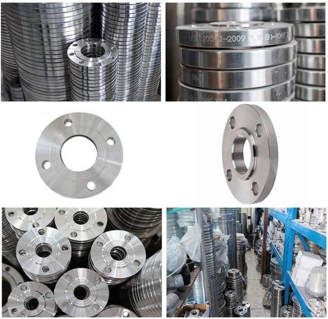 Alloy Steel Plate Type Forged Threaded Flange