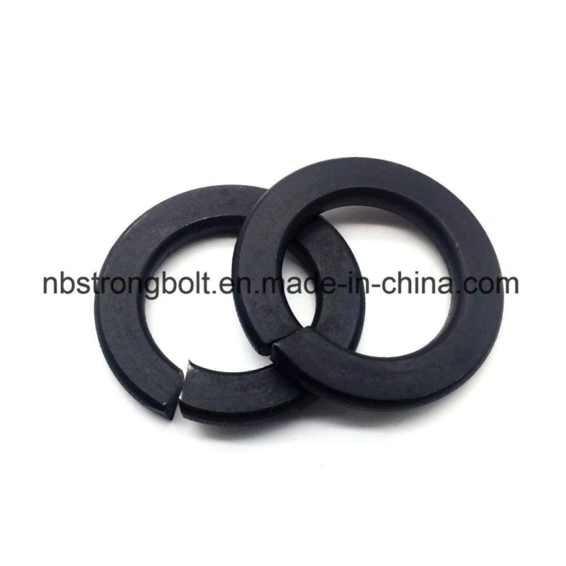 DIN127b Spring Lock Washer with Black Oxid M12