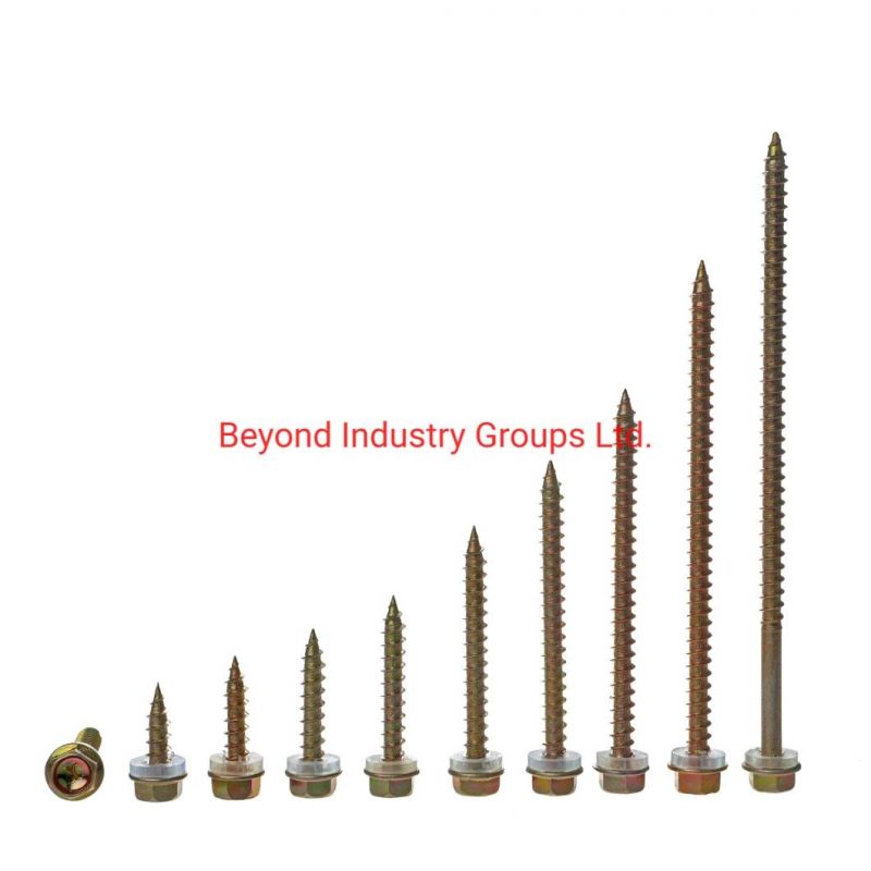 A2 Self Drilling Screw Fastener Bolts A4 Bimetal Screw