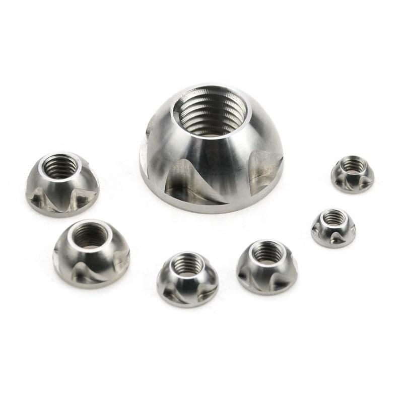 304 Stainless Steel Tamper Proof Nut Anti Theft Hub Screw and Nuts Security Round Lock Nut