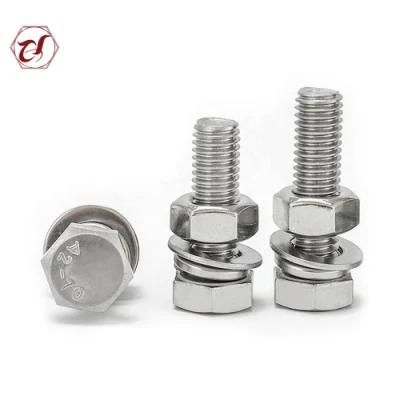Hex Head Full Thread 304 Stainless Steel Bolt
