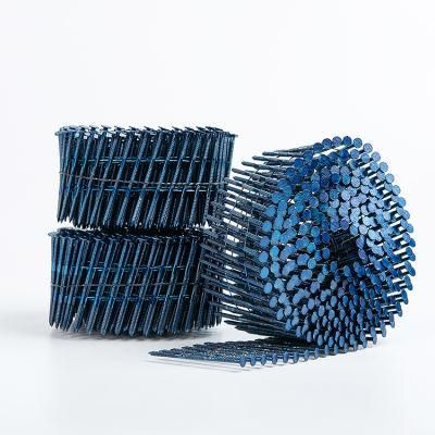 Wholesale Furniture Staple China Smooth Shank Round Head Roof Screw Wire Pallet Coil Nail