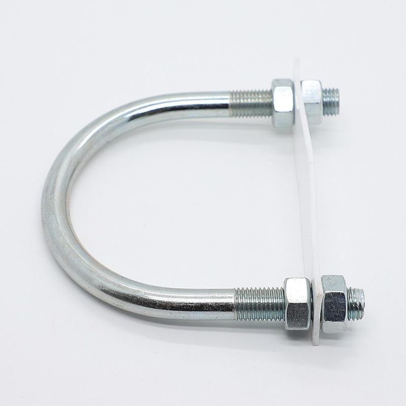 Pipe Clamp U-Bolts Guide with Insulating Washer and PTFE Pad