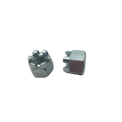 DIN935 Hex Slotted Nut Fastener