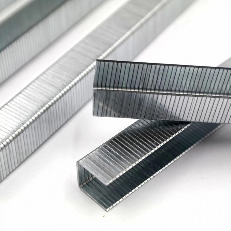 1010J Pneumatic Gun Galvanized Wire Nails BDE Furniture Heavy Duty Staple