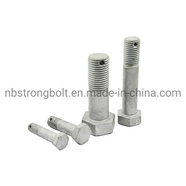 Hex Bolt HDG Cl. 5.8+ Nut+ Washer High Quality Fastener Factory
