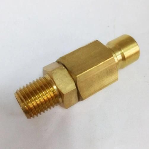 China Fitting Manufacturer Brass Male Hex Reduction Nipple