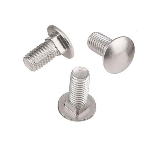 Stainless Steel DIN603 Round Head Square Neck Carriage Bolts, Coach Bolt