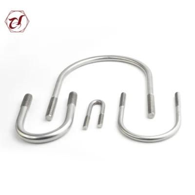 DIN3570 Full Thread Stainless Steel 304 Bent U Bolt