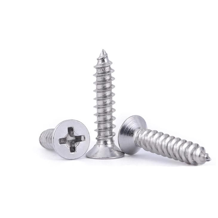 DIN7982 Philip Drive Flat Head Self Tapping Screws