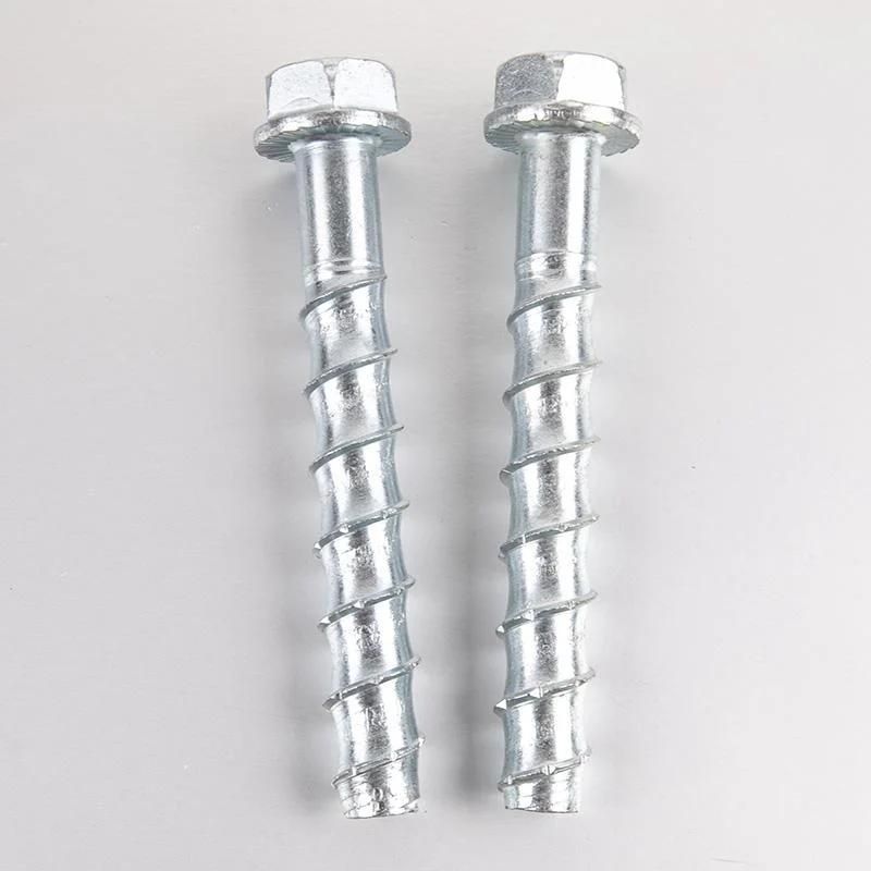 M10 X 80mm Steel Galvanized Concrete Screw Anchor