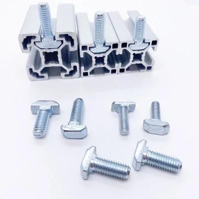OEM GB37 M24*80 Grade 8.8 T Slot Hammer Bolt Fastener Custom Stainless Steel T-Head Bolts