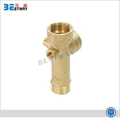 Five Way Brass Fitting for Pipe &amp; Hose
