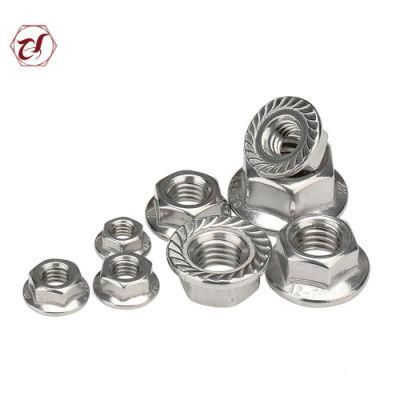 Wholesale Stainless Steel 304 DIN6923 Hexagonal Flange Nut