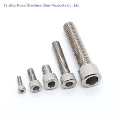 DIN912 GB70 ASTM Stainless Steel 304/316 Chinese Supplier High Quality Fastener Hex Socket Head Cap Bolt