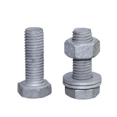 Grade 8.8 Hot DIP Galvanized /HDG Carbon Steel Hex Bolt DIN933 DIN931